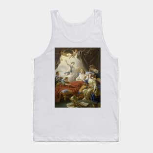 Allegory on the Death of the Dauphin by Louis-Jean-Francois Lagrenee Tank Top